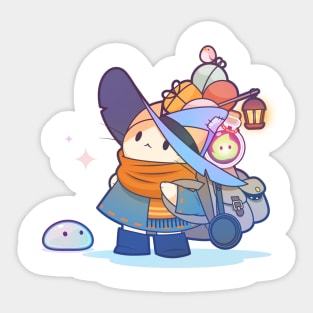 Travelling Cat Sticker